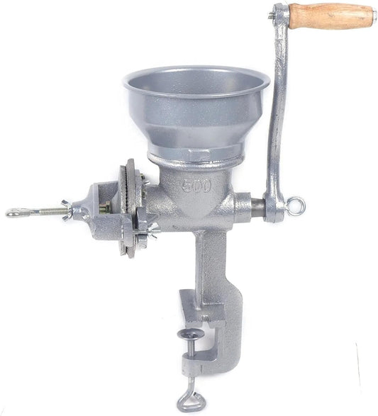 Getreidemühle manuell | Hand-Kaffeemühle Retro | Kornmühle Schrotmühle Handbetrieb für Hülsenfrüchte, Getreide, Gewürze