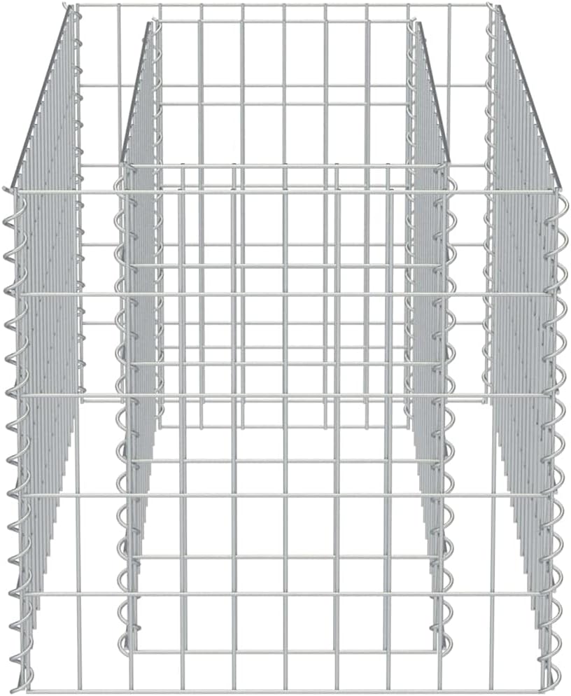 Gabionenkörbe & Gabionengitter Hochbeet klein & schmal | 50x50x50 oder 90x50x50 cm (90x50x50)