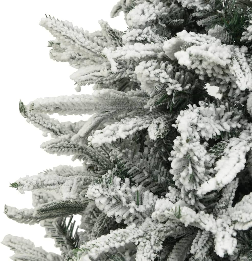 Premium Weihnachtsbaum künstlich 150 cm beschneit | Mit Schnee-Dekor wie echt | Künstlicher Tannenbaum Christbaum schneebedeckt