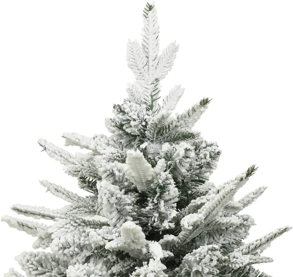 Premium Weihnachtsbaum künstlich 150 cm beschneit | Mit Schnee-Dekor wie echt | Künstlicher Tannenbaum Christbaum schneebedeckt