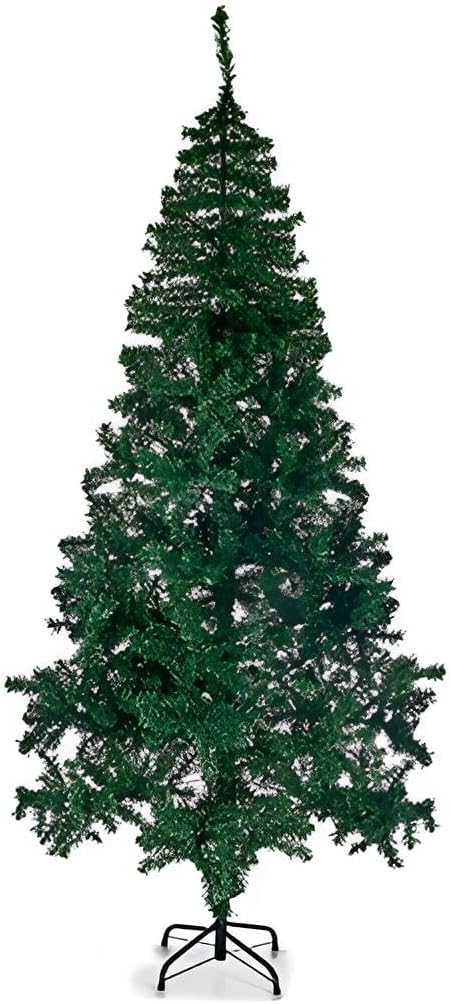 Weihnachtsbaum künstlich 210 cm | Künstlicher Tannenbaum & Christbaum PVC Gut & Günstig