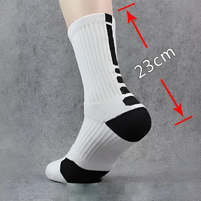 Sportsocken Herren 39-45 atmungsaktiv | 5 Paare Fußball-Socken, Basketball-Socken, Tennis, Wandern, Laufen, Running | Socken Sport 10 Stück