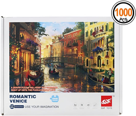 Puzzle 1000 Teile Venedig für Erwachsene & Kinder ab 14 Jahren | Kreativität & Beschäftigung im Winter | Weihnachten Geschenk, Weihnachtsgeschenkidee