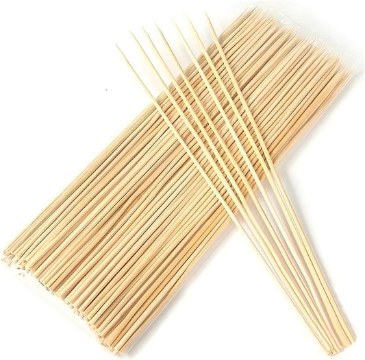 Grillspieße Bambus 30 cm 1800 Stück XXL Mega-Komfort-Packung | Schaschlikspieße Holz extra lang | Holzspieße Grillgut, Obst, Burger, Antipasti, Fingerfood, Cocktail-Party
