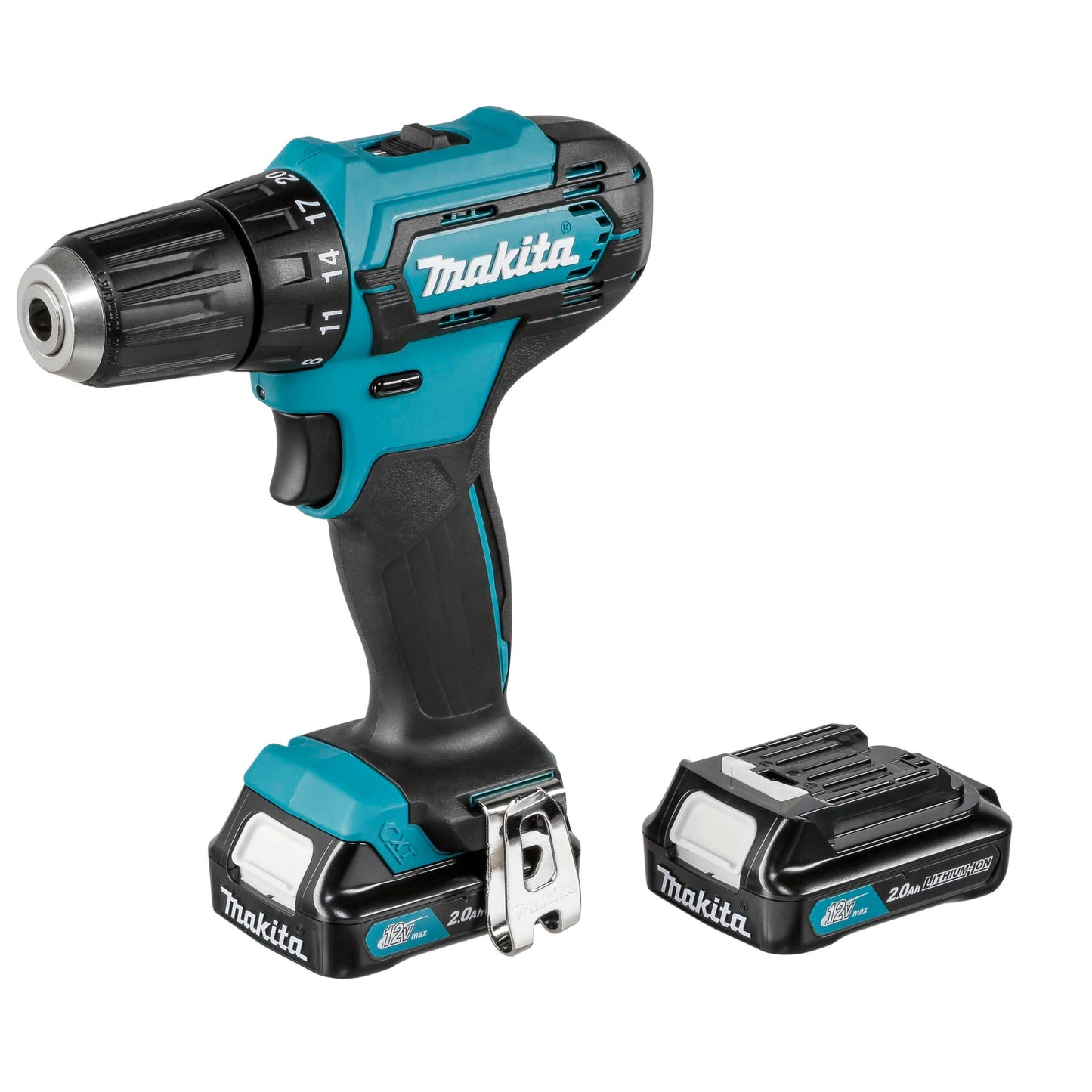 Makita DF333DSAE 12V mit 2 Akkus & Ladegerät