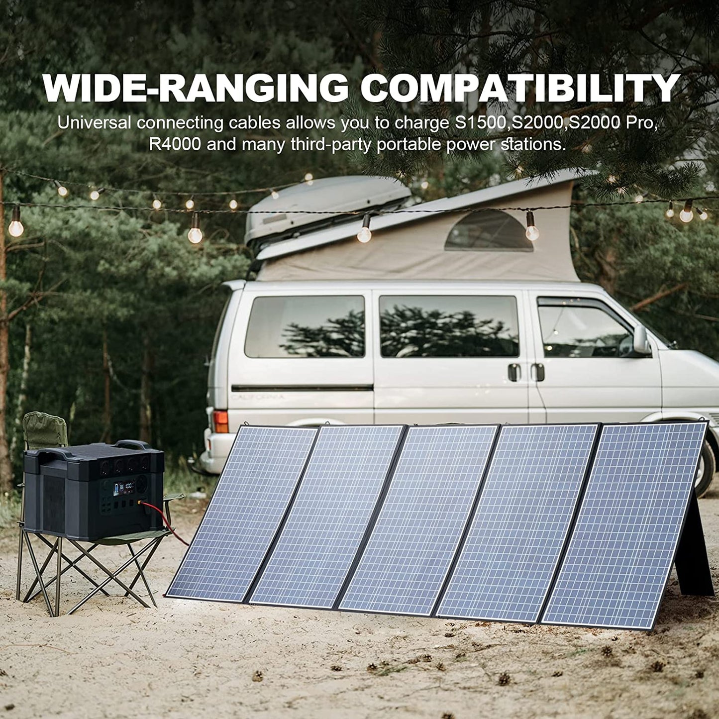 Solarpanel 400W, 200W, 140W, 100W, 60W für Camping und Co.