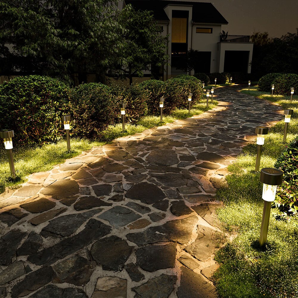 Solarlicht Garten | 12 Solar Lichter für draußen