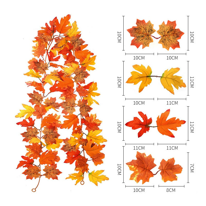 Herbstgirlande | Herbstliche Blättergirlanden