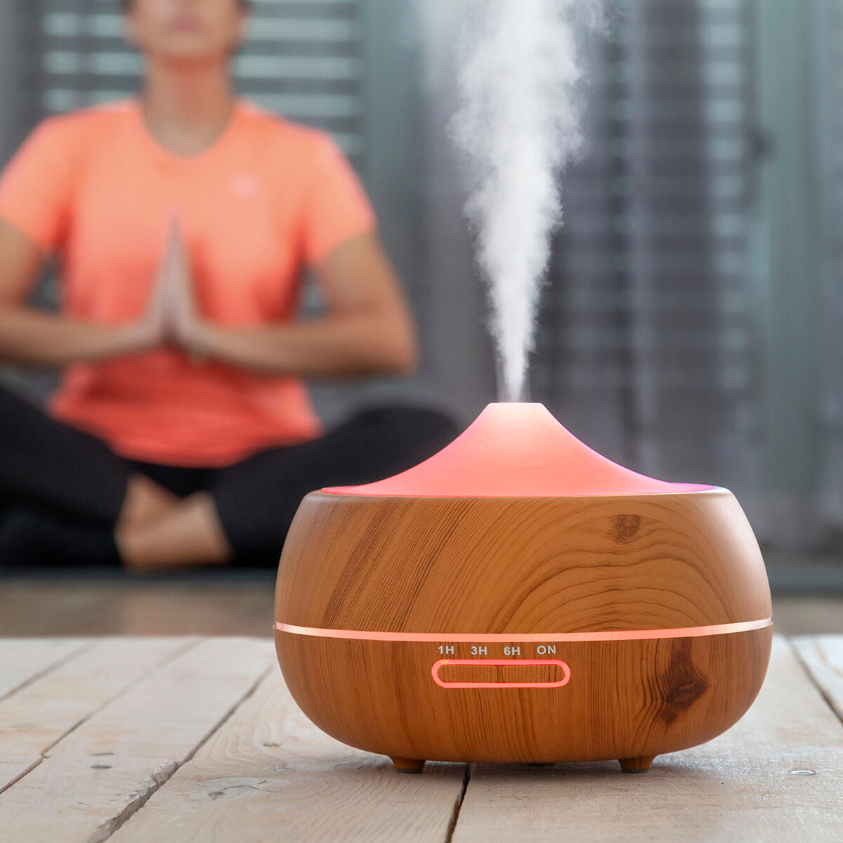 Premium Luftbefeuchter Aroma Diffuser mit Beleuchtung